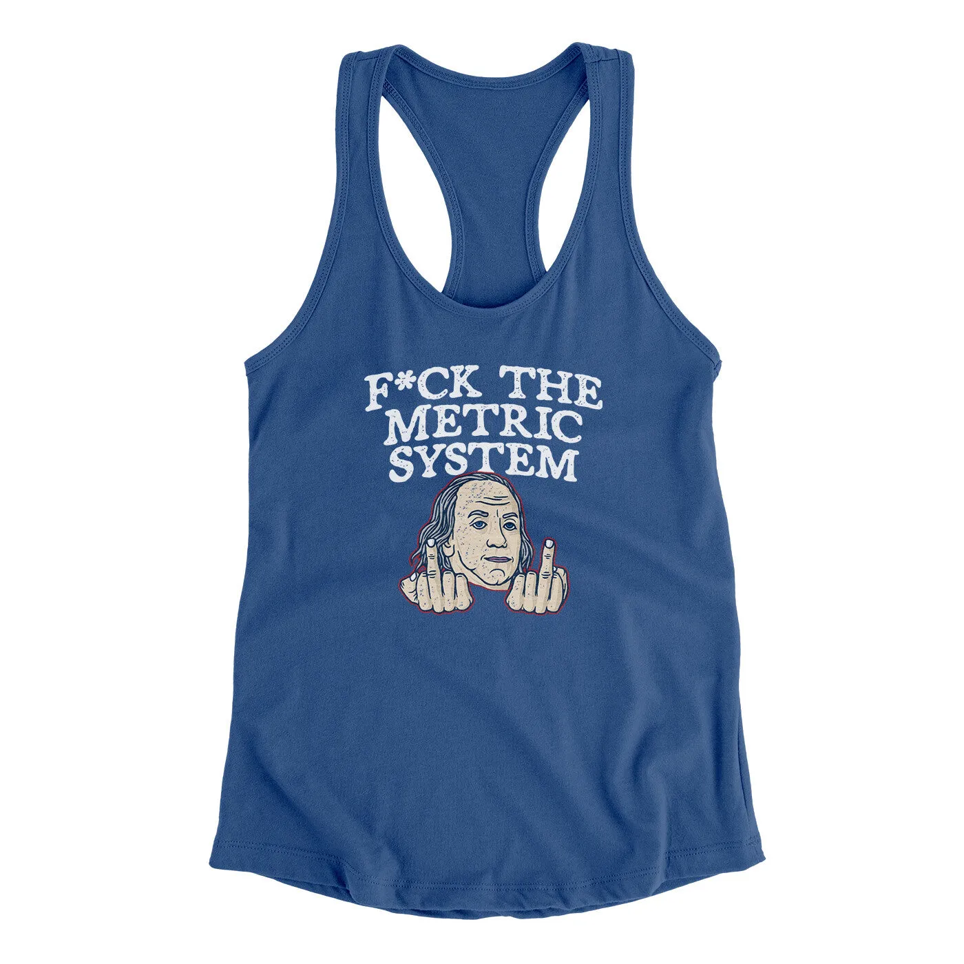 F*Ck The Metric System Women's Racerback Tank