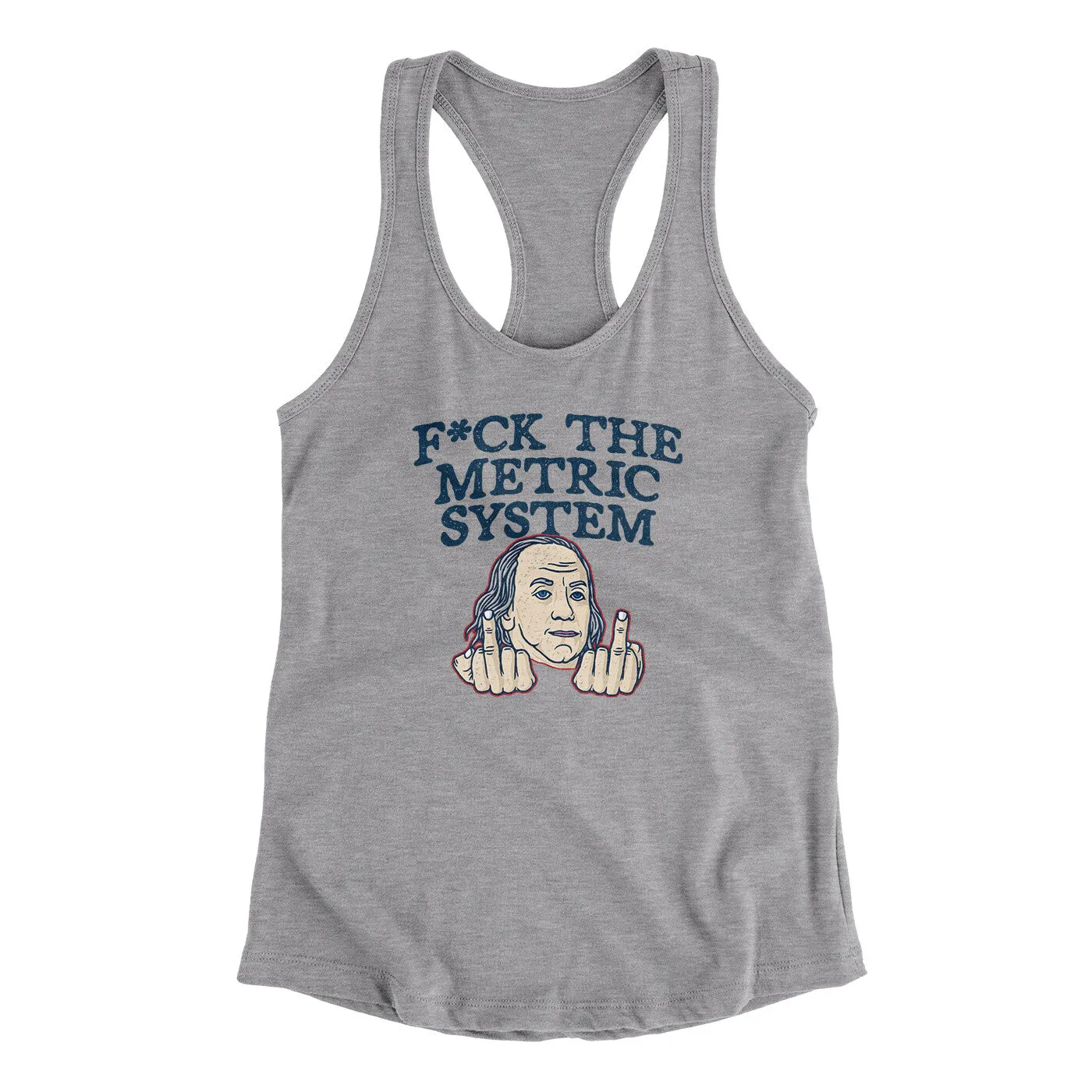 F*Ck The Metric System Women's Racerback Tank