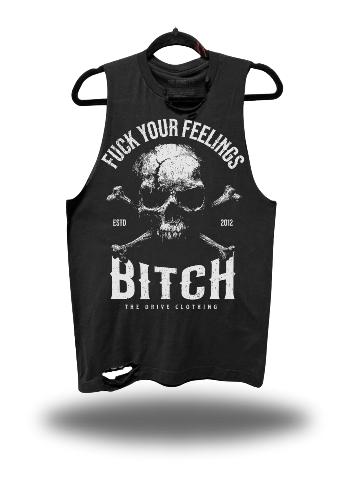 FEELINGS BITCH ROAD RASH TANK TOP