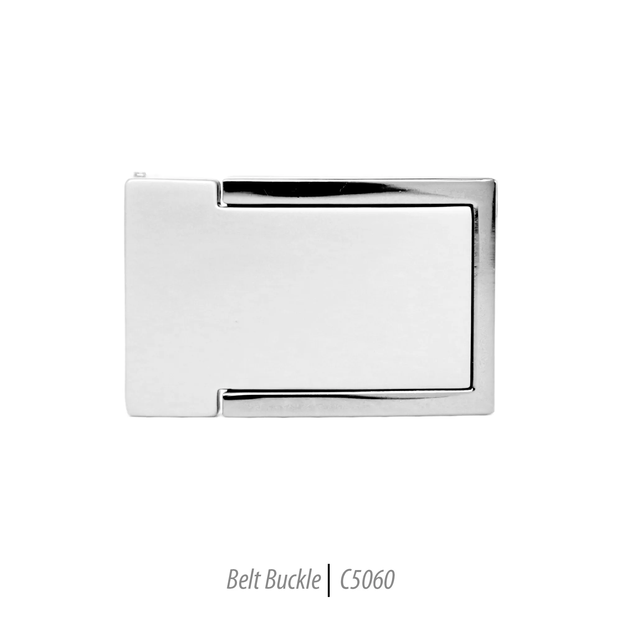 Ferrecci Men's Stainless Steel Removable Belt Buckle - C5060