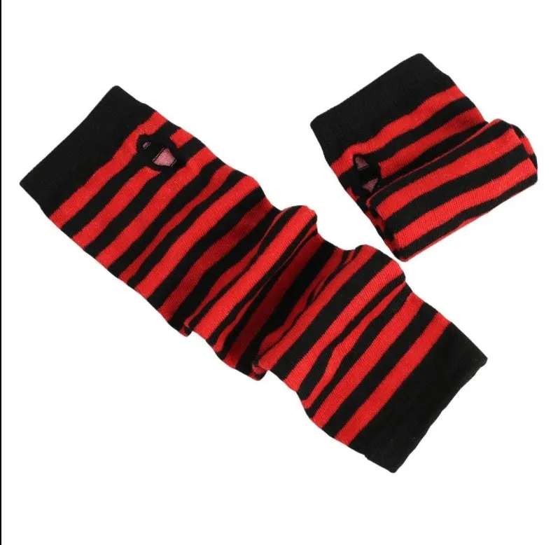 Fingerless Gloves Cute knitted fingerless half finger gloves