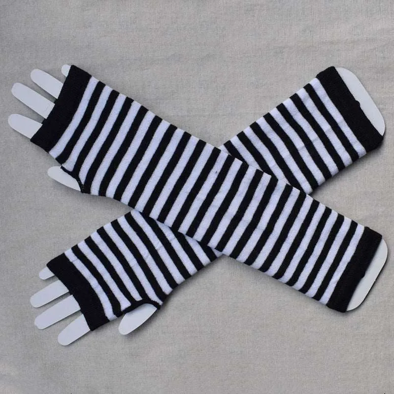 Fingerless Gloves Cute knitted fingerless half finger gloves