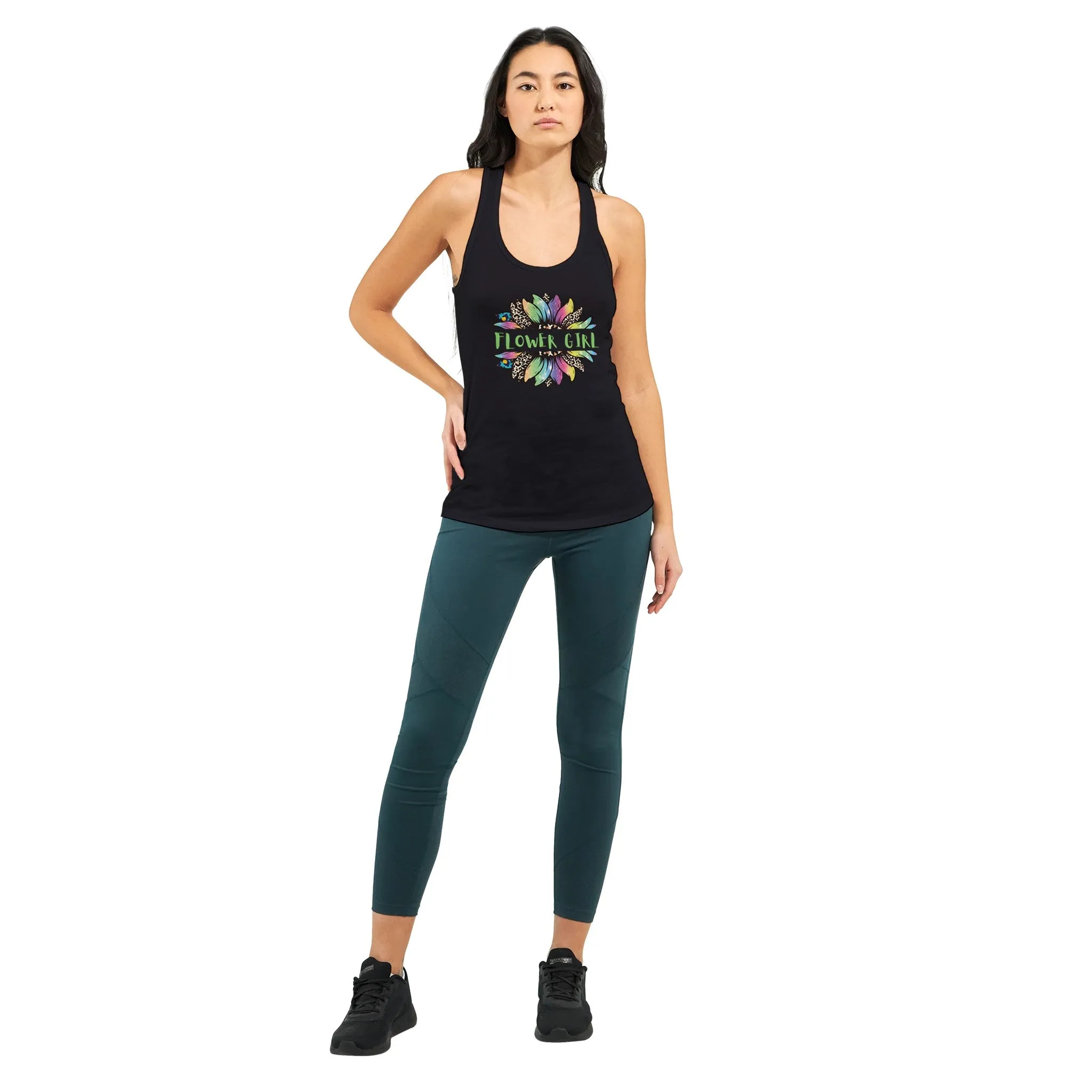 FLOWER GIRL Women's Ideal Racerback Tank