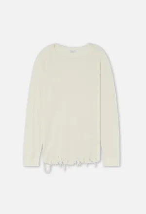Folsom Thermal Pullover / Vintage White