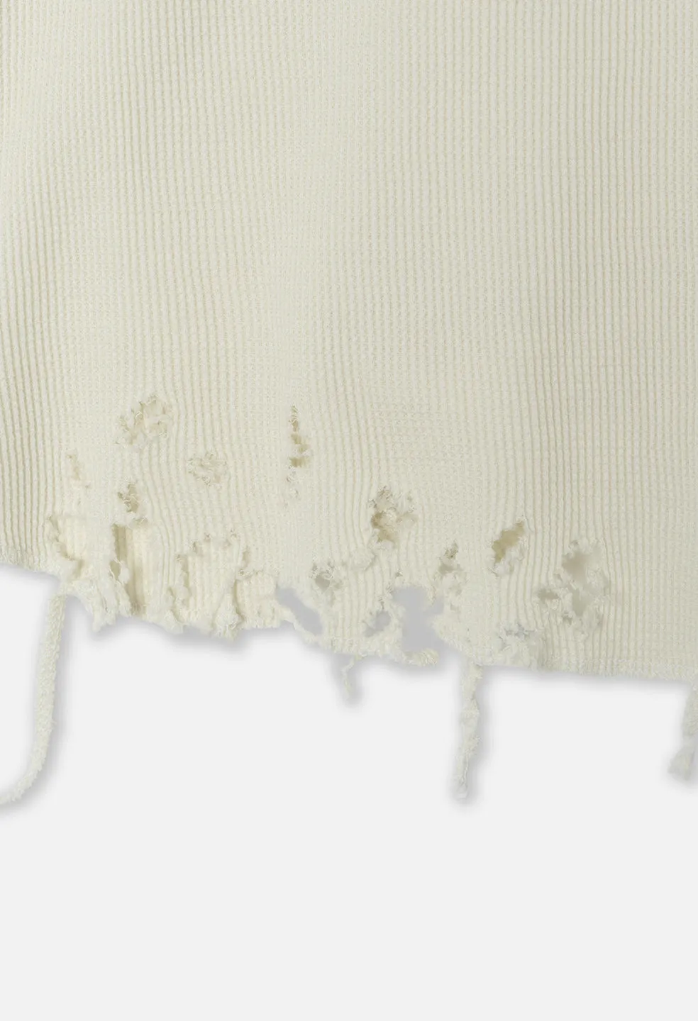 Folsom Thermal Pullover / Vintage White
