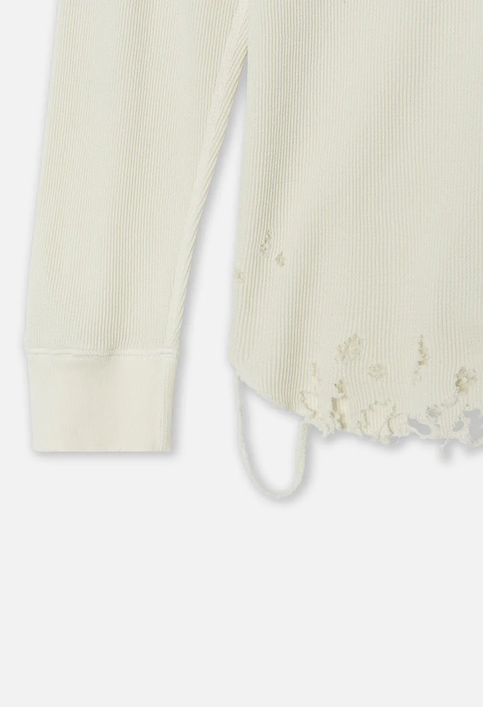 Folsom Thermal Pullover / Vintage White