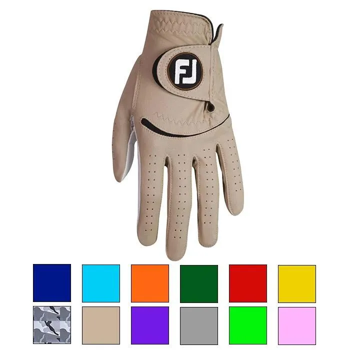 FootJoy Spectrum Glove S Pearl/Yellow (60274) LH/Regular