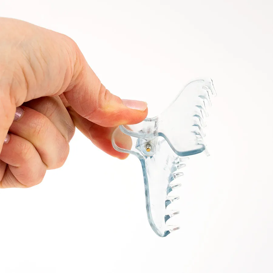 French Clear Hair Claw