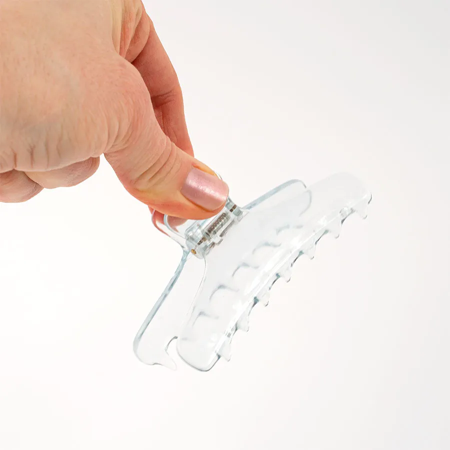 French Clear Hair Claw