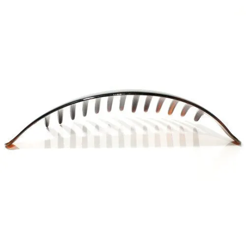 French Extra Large Interlocking Comb Pony Tortoise Shell - 1 Piece