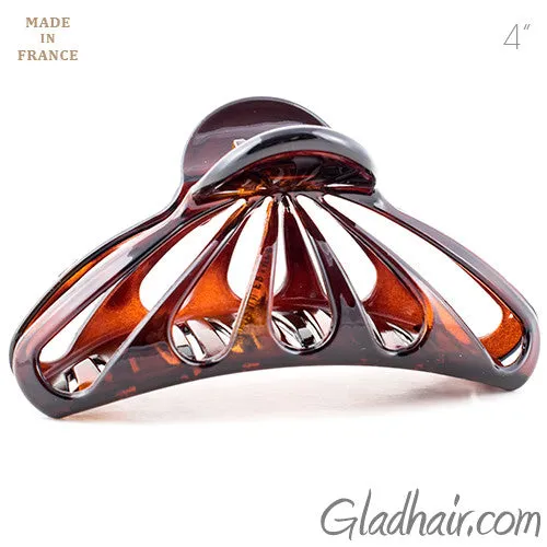 French Tortoise Plastic Hair Clip