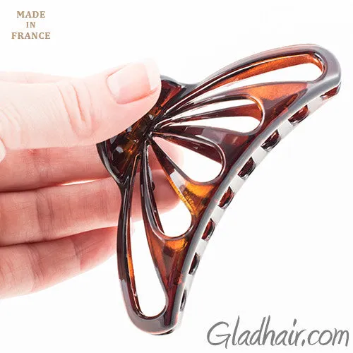 French Tortoise Plastic Hair Clip