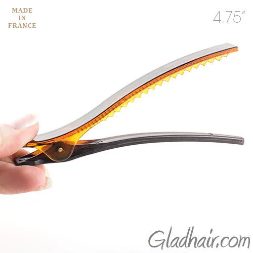 French Tortoise Plastic Salon Beak Clip - 1 piece