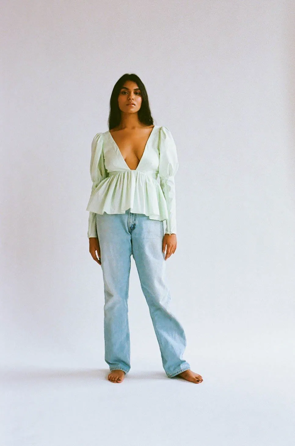 Freya Top | Spearmint