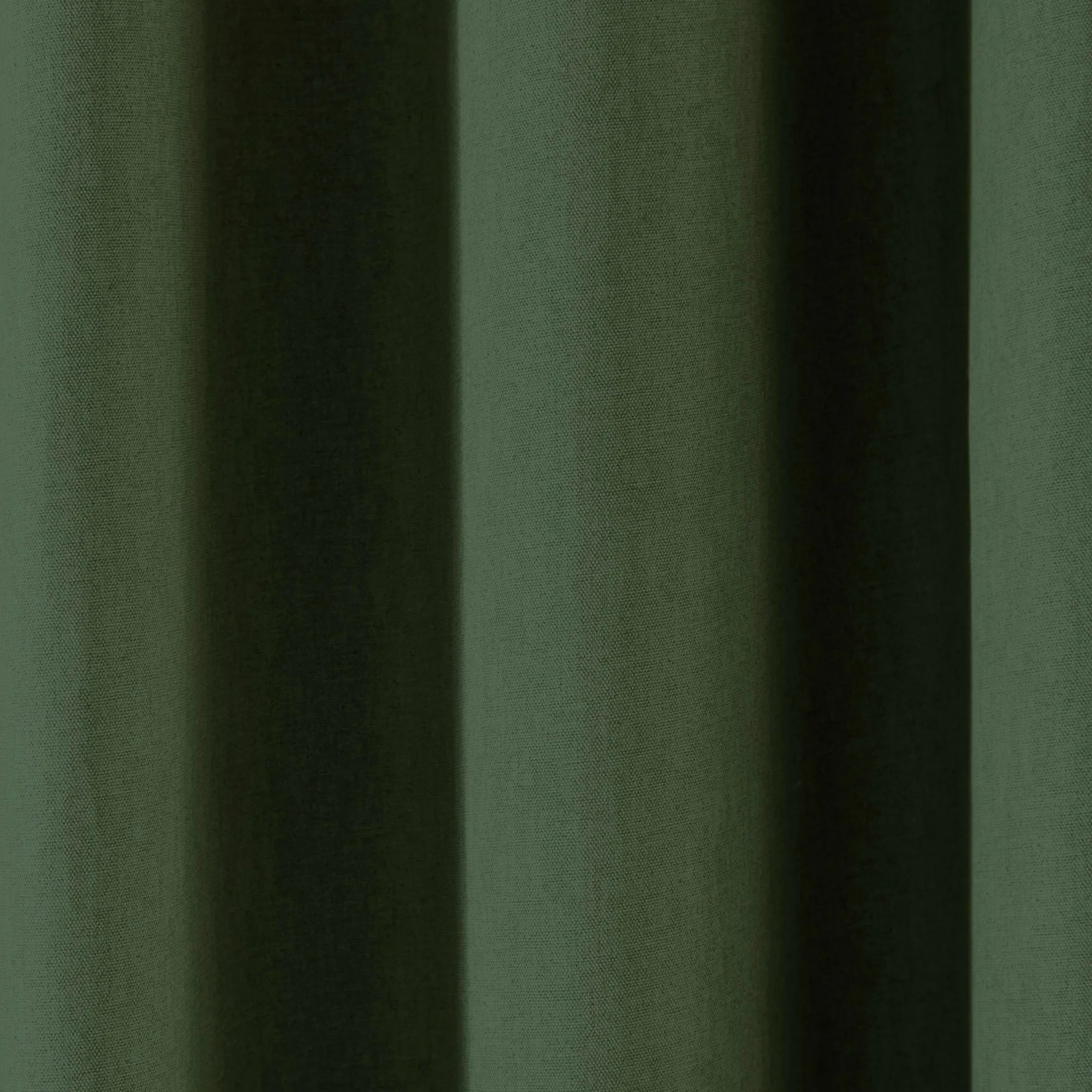 Fusion Cannes Eyelet Blackout Curtains - Bottle Green
