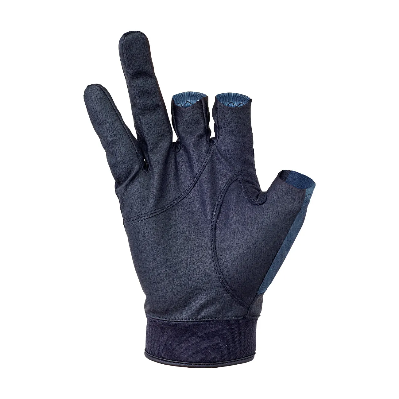 Gamakatsu Stretch Fishing Gloves (3 Cuts) GM7291