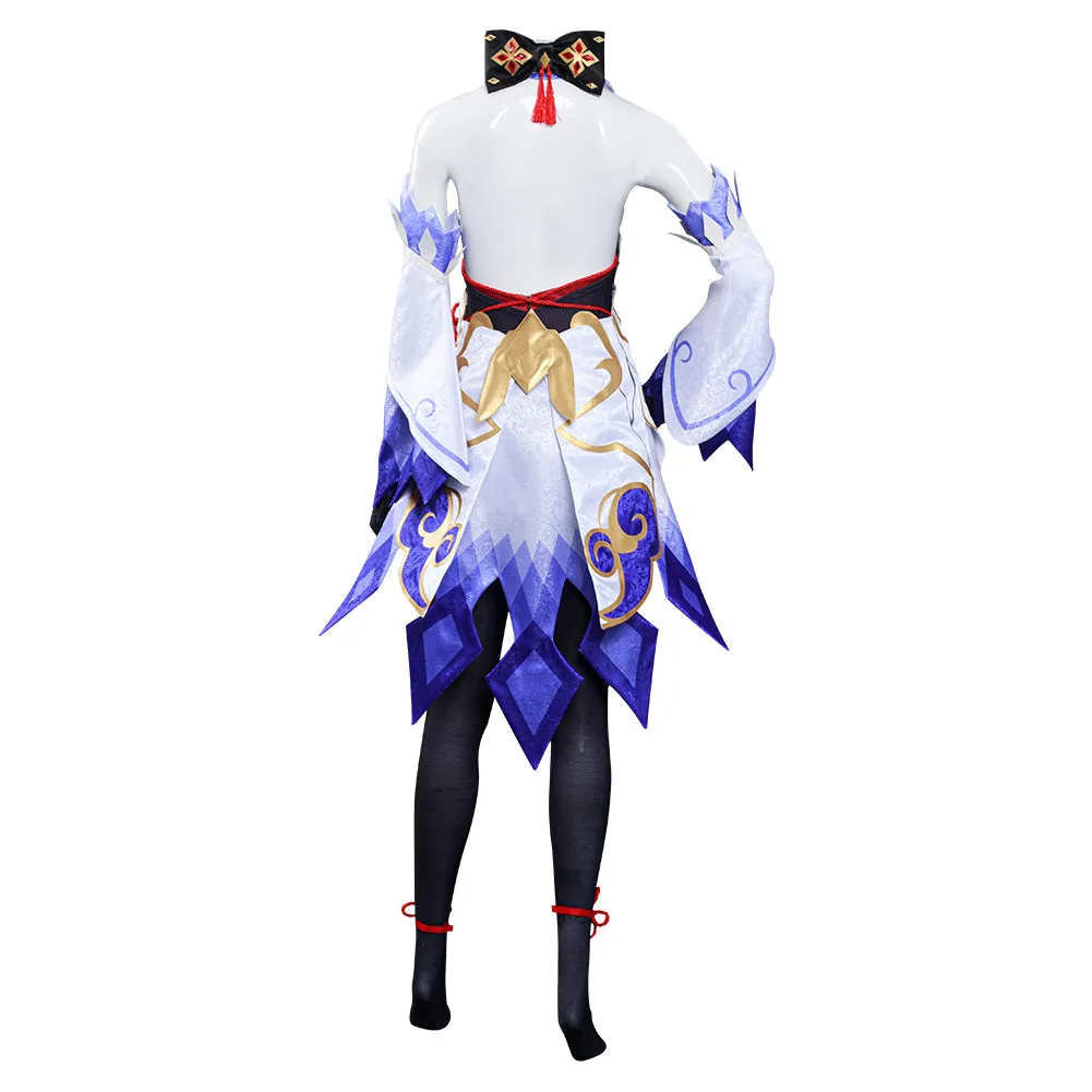 Game Genshin Impact Halloween Carnival Suit GanYu Cosplay Costume Jumpsuit Outfits