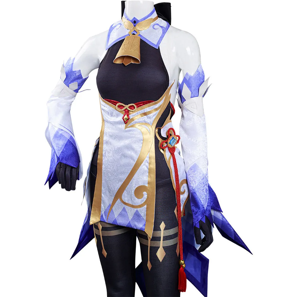 Game Genshin Impact Halloween Carnival Suit GanYu Cosplay Costume Jumpsuit Outfits