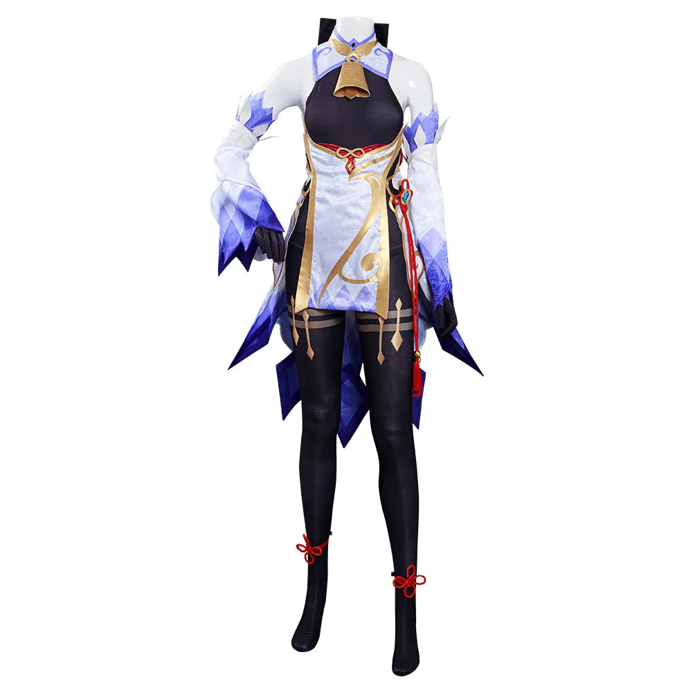Game Genshin Impact Halloween Carnival Suit GanYu Cosplay Costume Jumpsuit Outfits