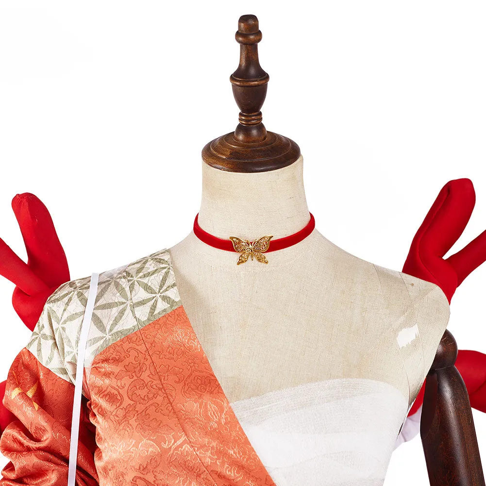 Genshin Impact Yoimiya Cosplay Costume Outfits Halloween Carnival Suit