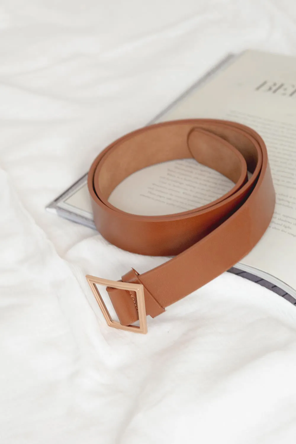 Geo Belt - Tan