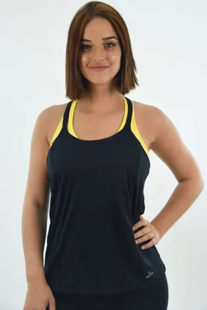 Gianna Tank Black