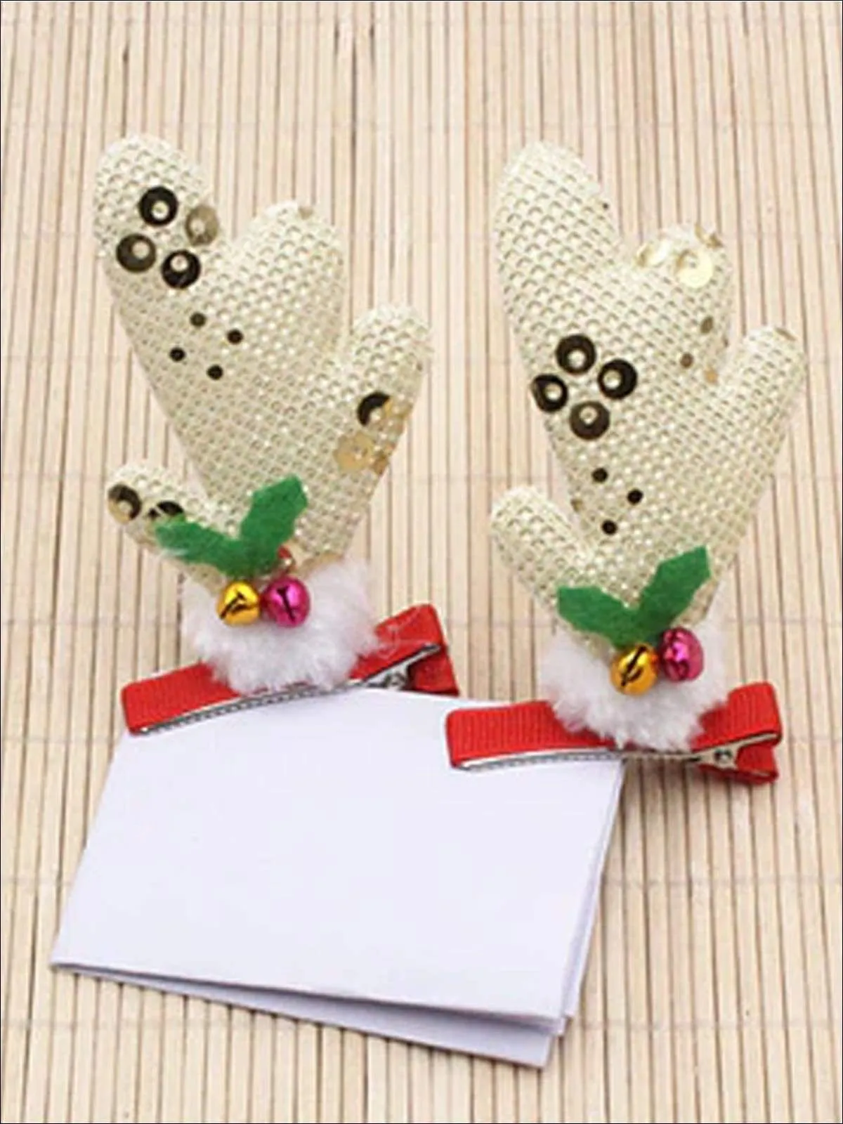 Girls Christmas/Holiday Hair Clips