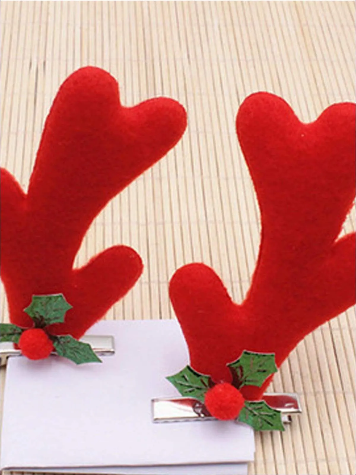 Girls Christmas/Holiday Hair Clips