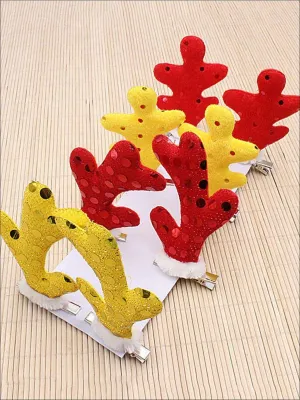 Girls Christmas/Holiday Hair Clips