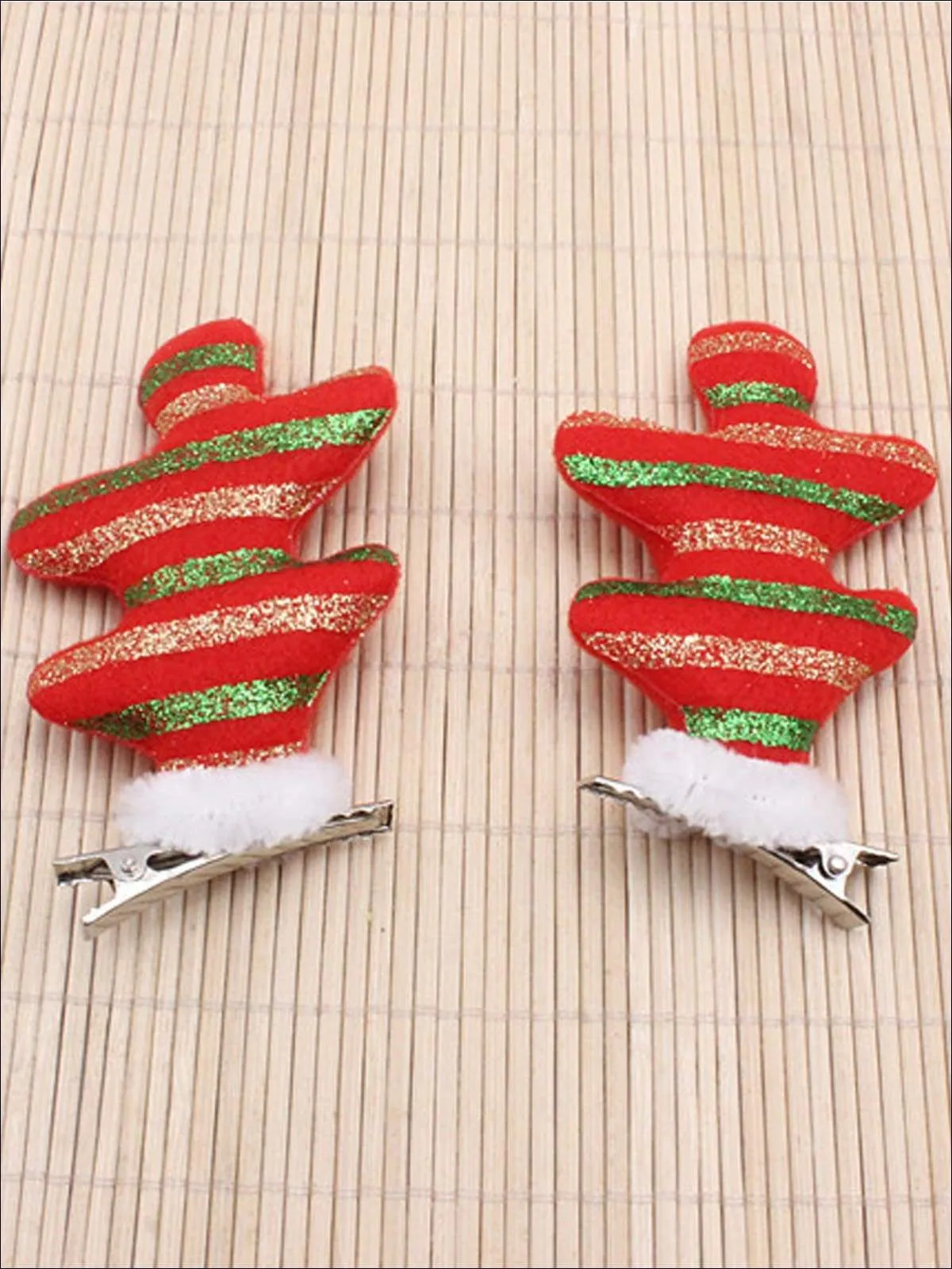 Girls Christmas/Holiday Hair Clips