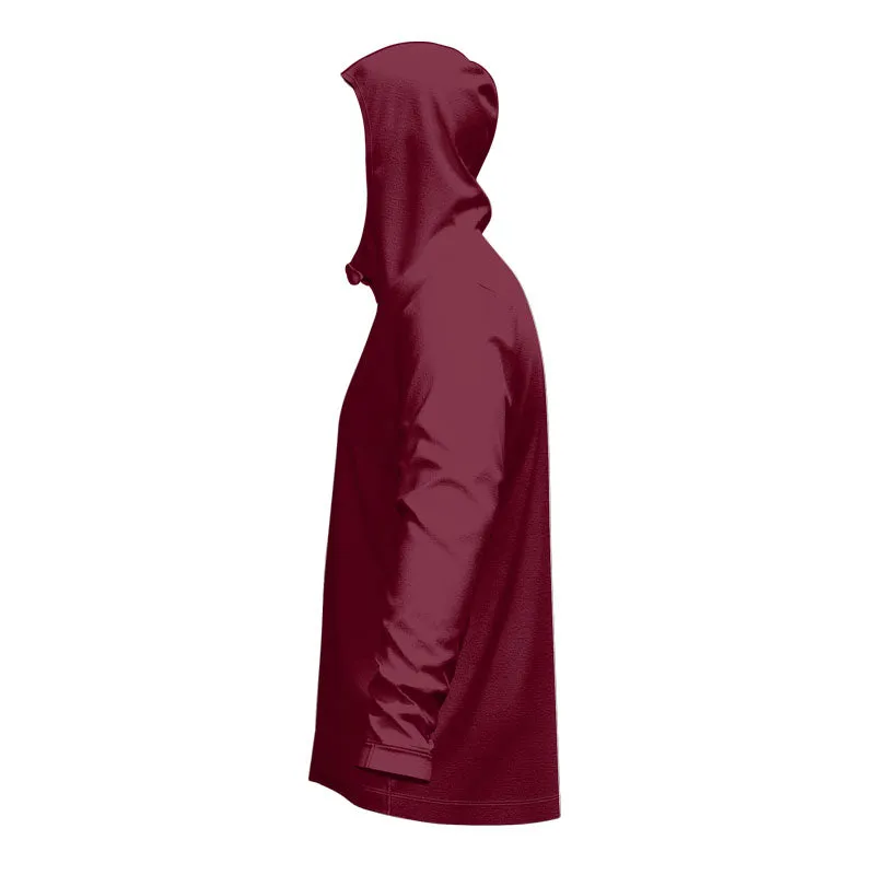 Glide SlimFit HP Tech Zip Hoodie Maroon