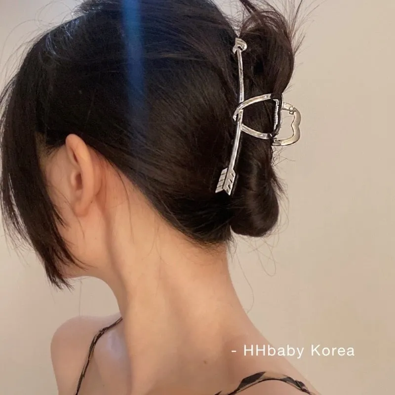 Gold S-Shaped Hairpin Set