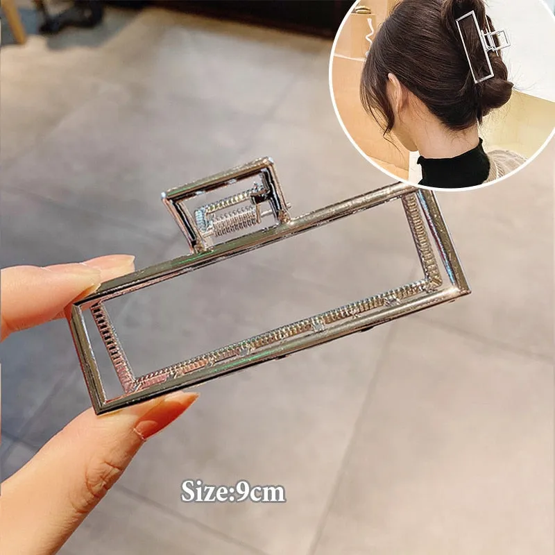Gold S-Shaped Hairpin Set