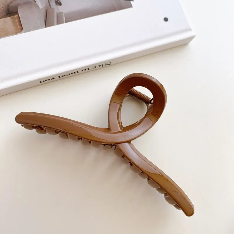 Gold S-Shaped Hairpin Set