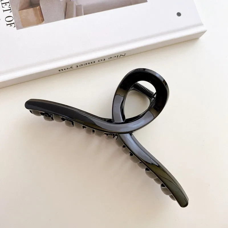 Gold S-Shaped Hairpin Set