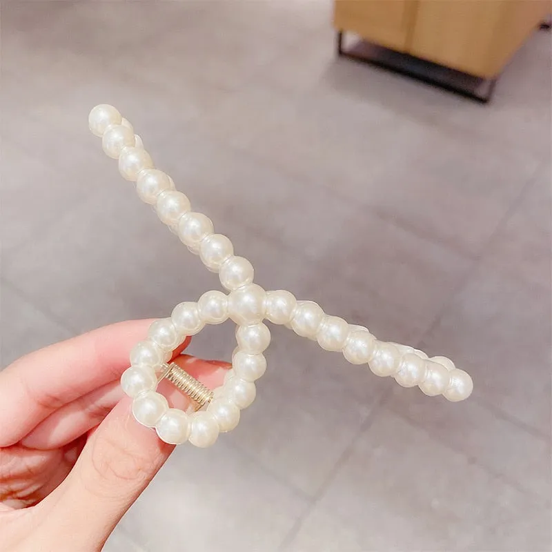 Gold S-Shaped Hairpin Set