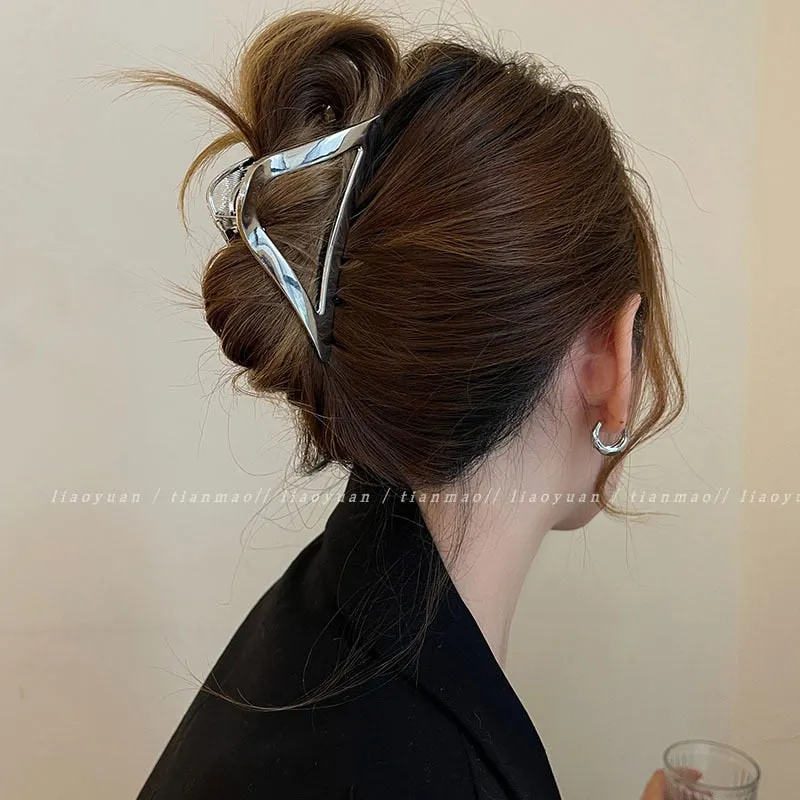 Gold S-Shaped Hairpin Set