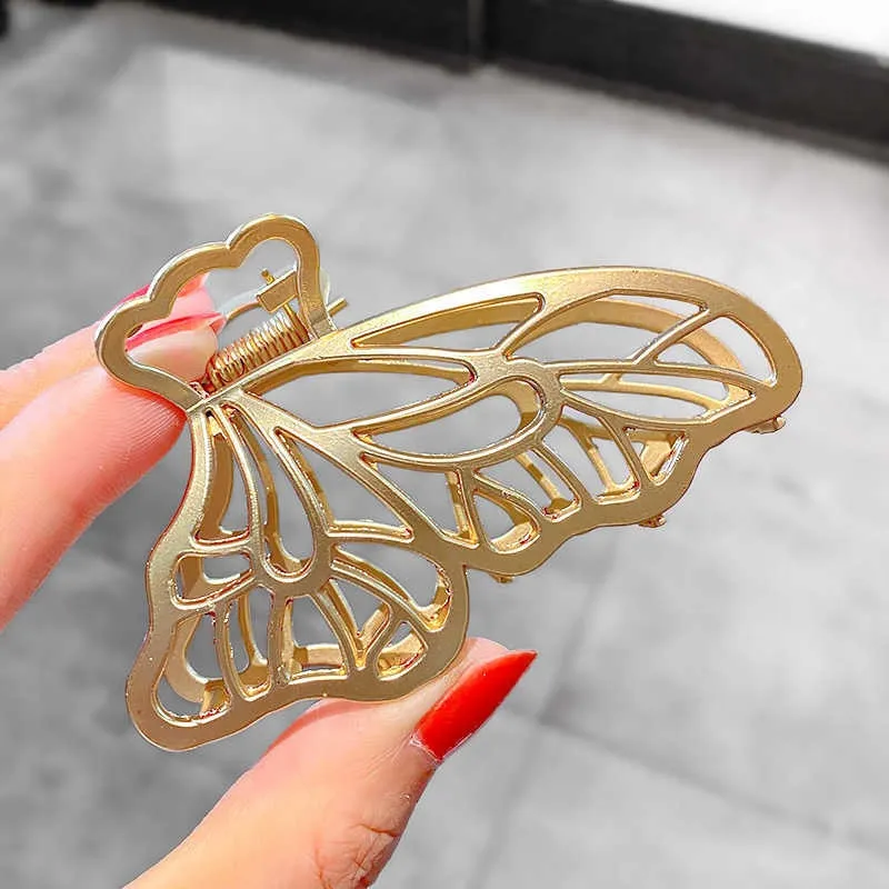 Gold S-Shaped Hairpin Set