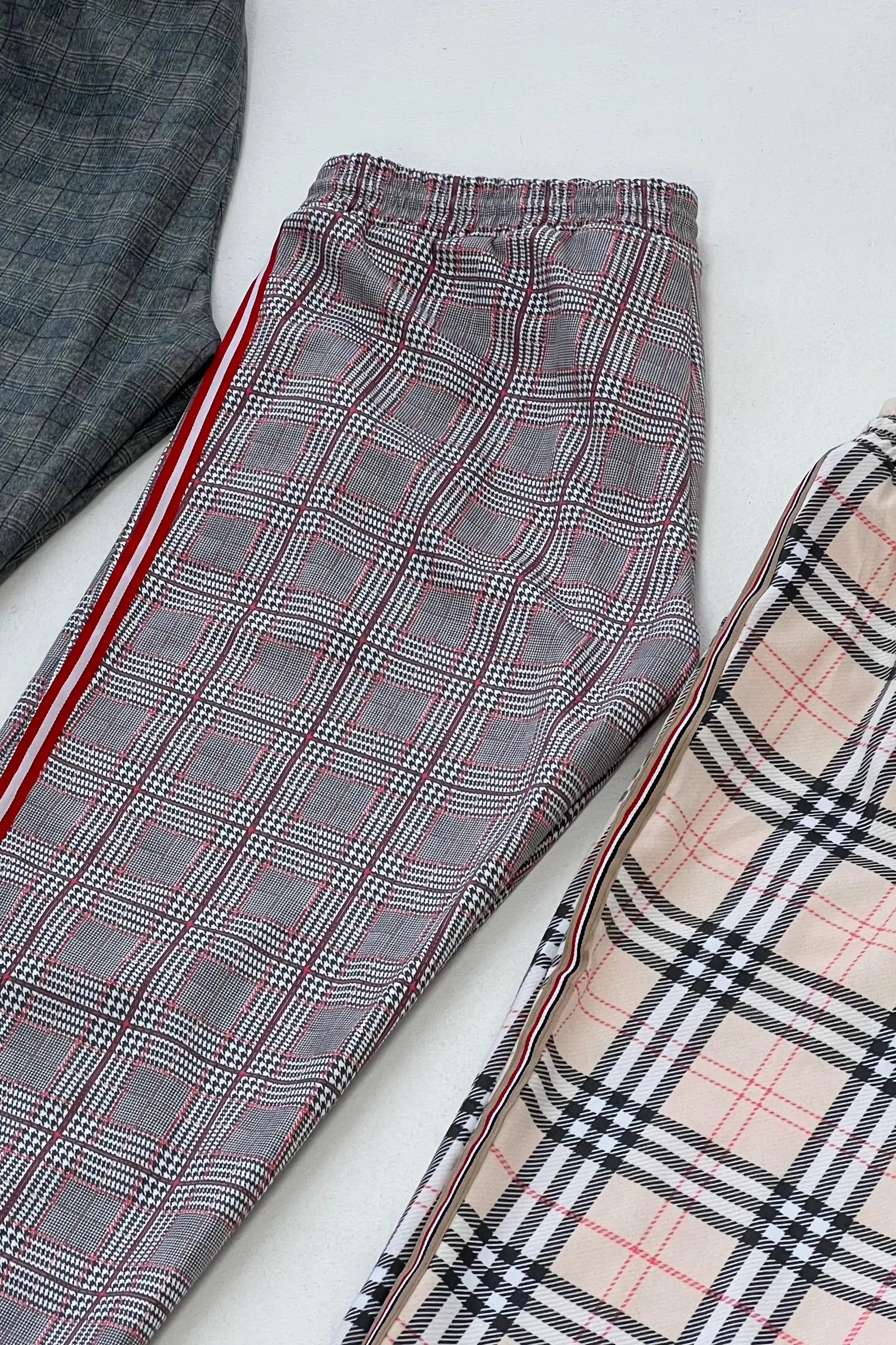 Grey Checkered Colin Farrell Coach Tracksuit TheGentlemen™