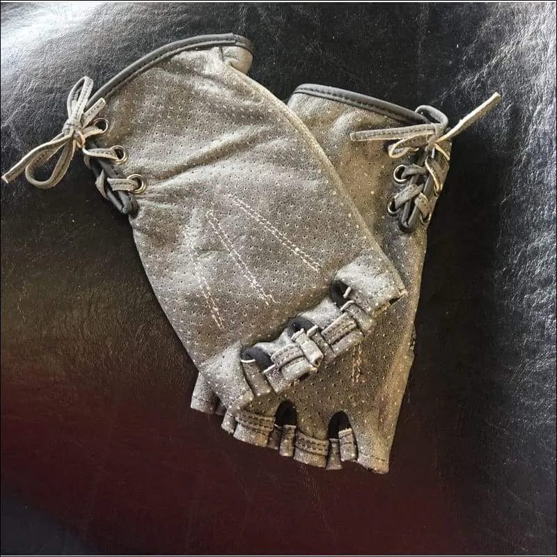 GREYCI FINGERLESS GLOVES