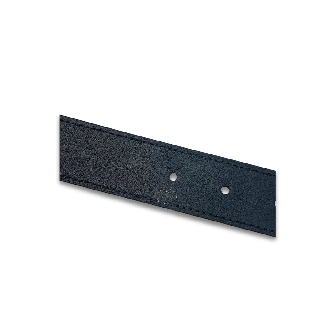 Gucci Black 1" Marmont Belt - Size 80