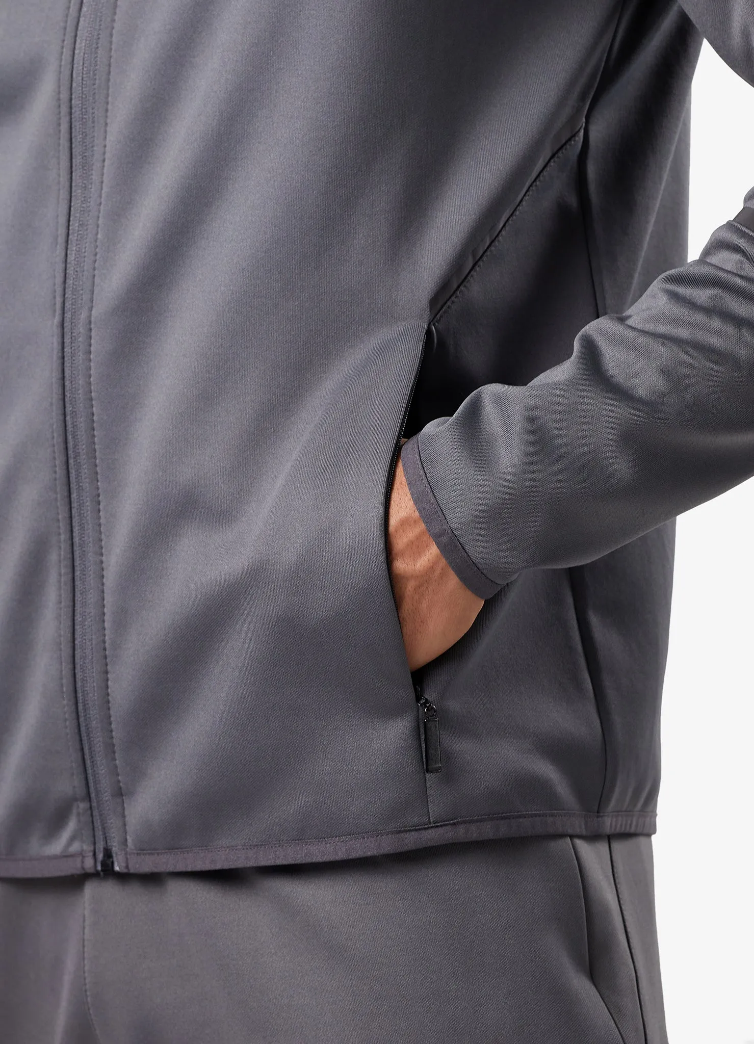 Gym King Alpha Poly Tracksuit - Graphite