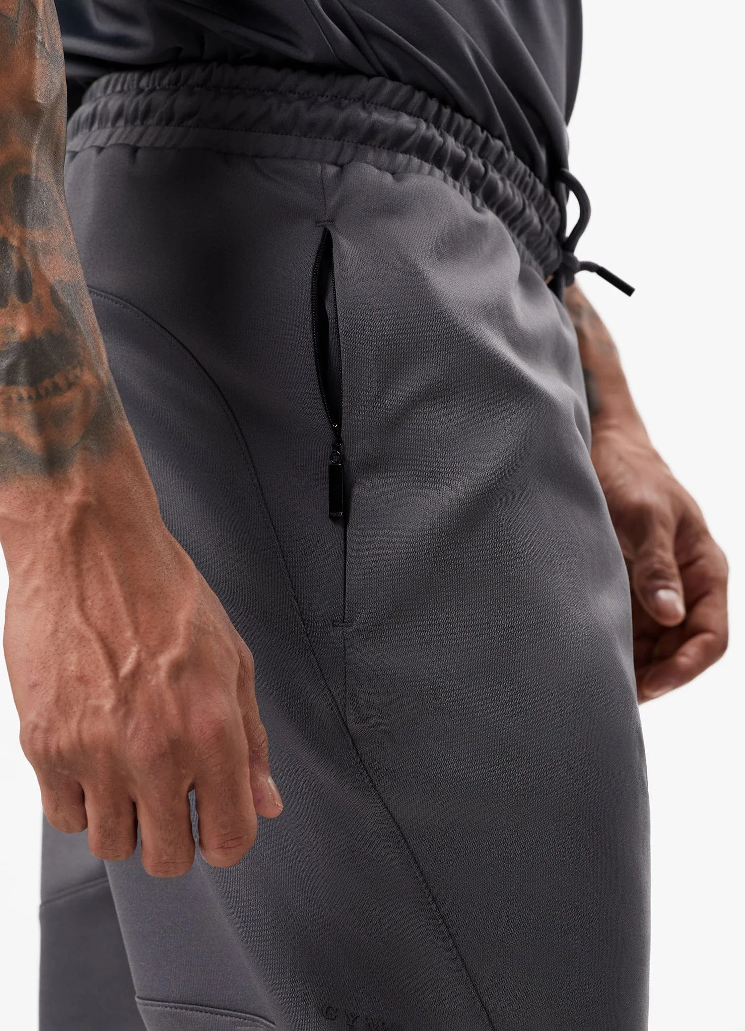 Gym King Alpha Poly Tracksuit - Graphite