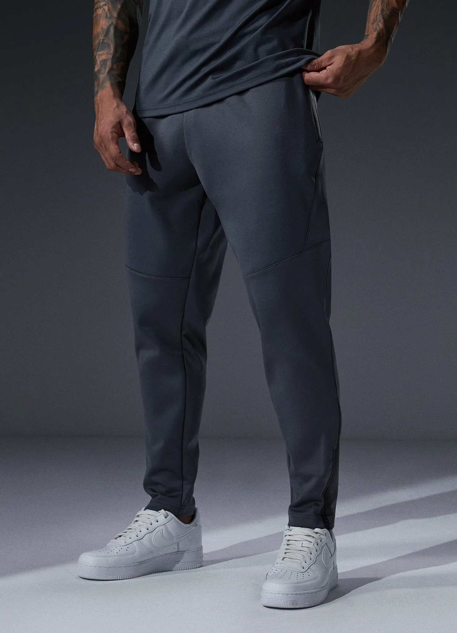 Gym King Alpha Poly Tracksuit - Graphite