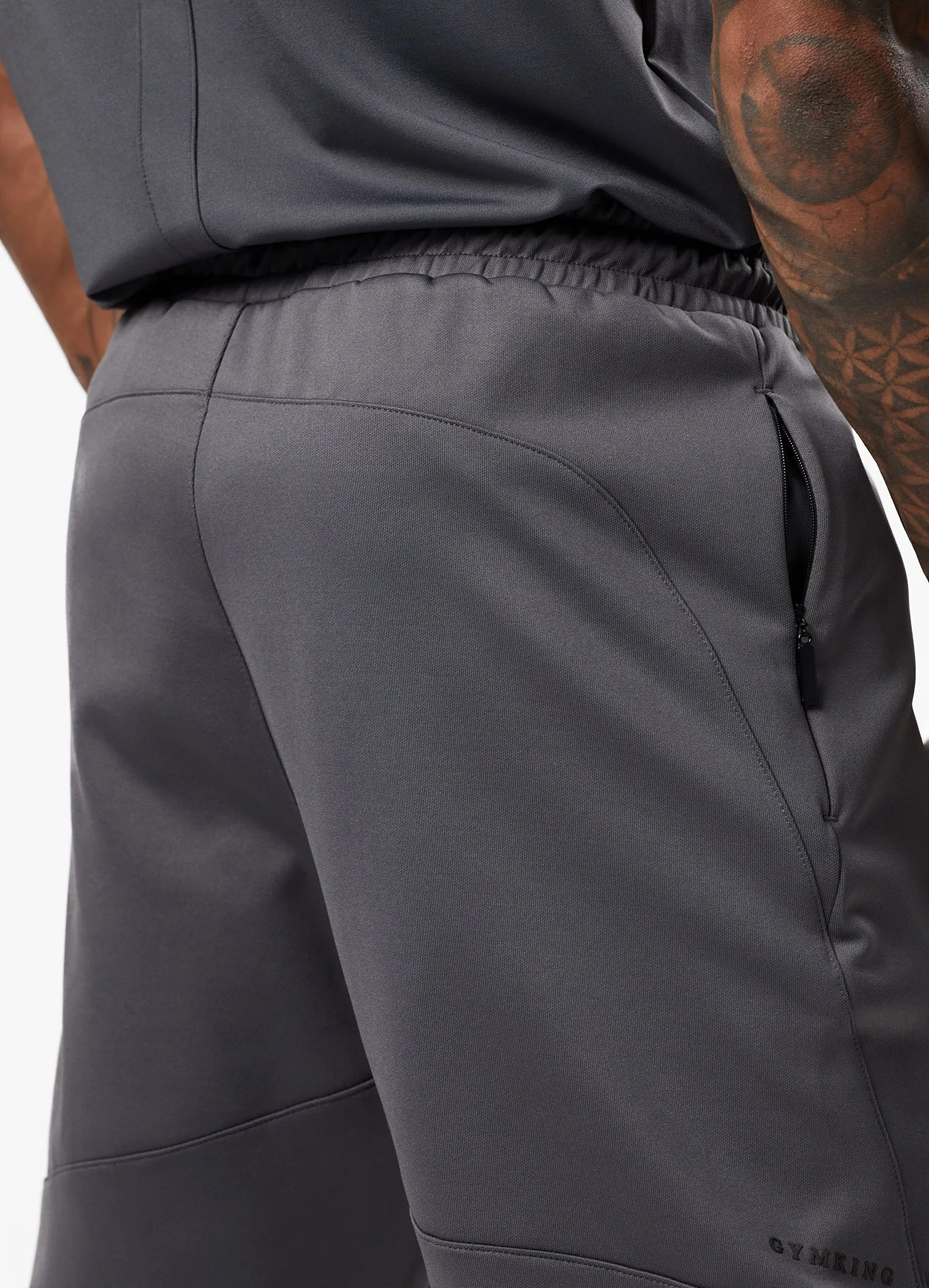Gym King Alpha Poly Tracksuit - Graphite