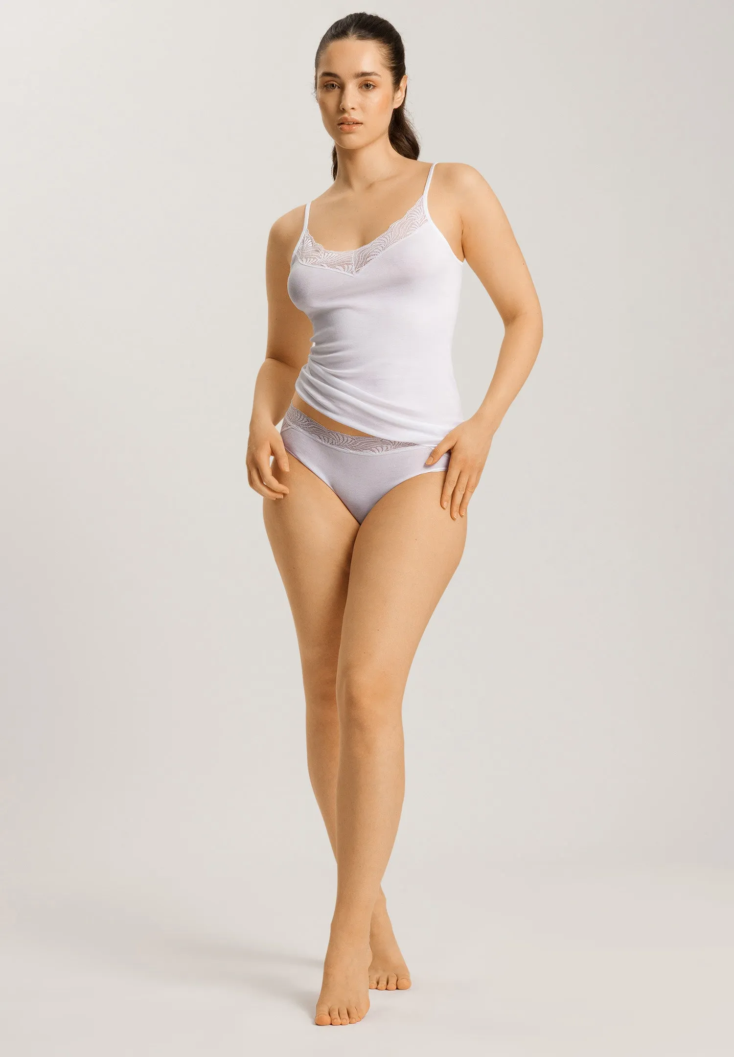 Hanro midi Slip Cotton Delight