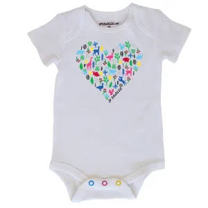 Heart Baby Bodysuit