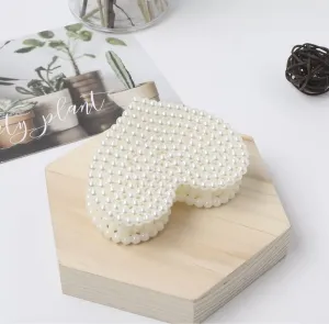 Heart Pearl Hair Clutcher