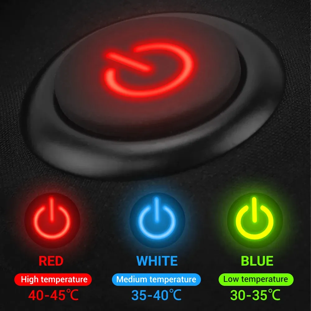 Heated Gloves Thermal Women Men USB Electric Heating Gloves Skiing Motorcycle Waterproof Warm Cycling Thermal Gloves Winter