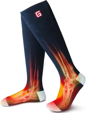 Heated Socks Women Electric Battery Socks Thermal Insulated Socks for Arthritis, Winter Thick Warm Cotton Sox Heating Foot Warmer, Unisex & USA 6-13 Size